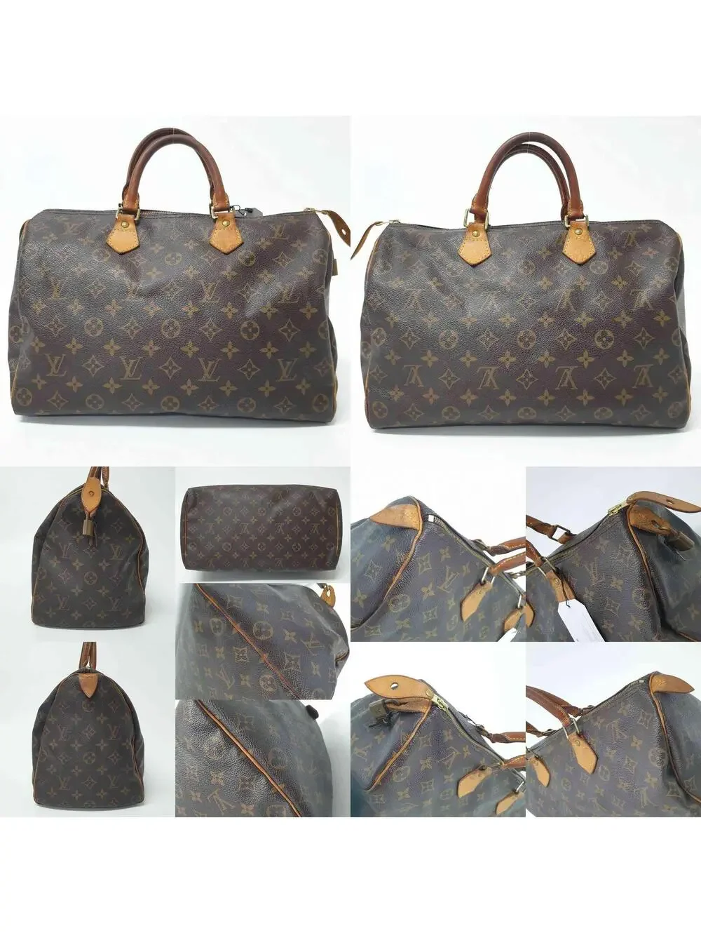 $1700 2005 Louis Vuitton Speedy 35 Monogram AA0065